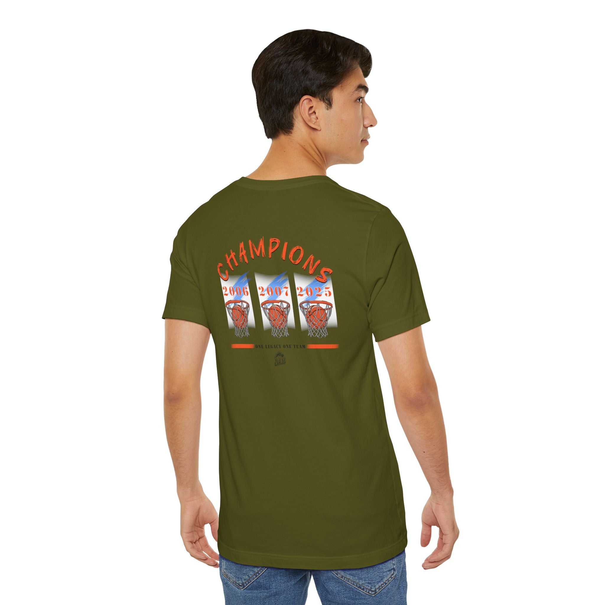 Champions Basketball Tee — Retro 2006 • 2007 • 2025 Hoop Design
