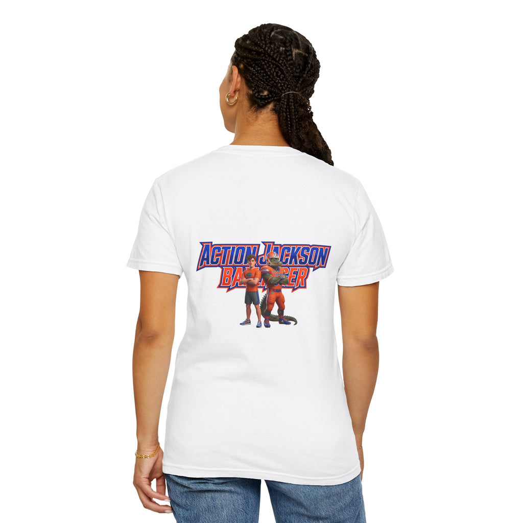 Action Jackson  T‑Shirt — Retro Team Graphic Tee