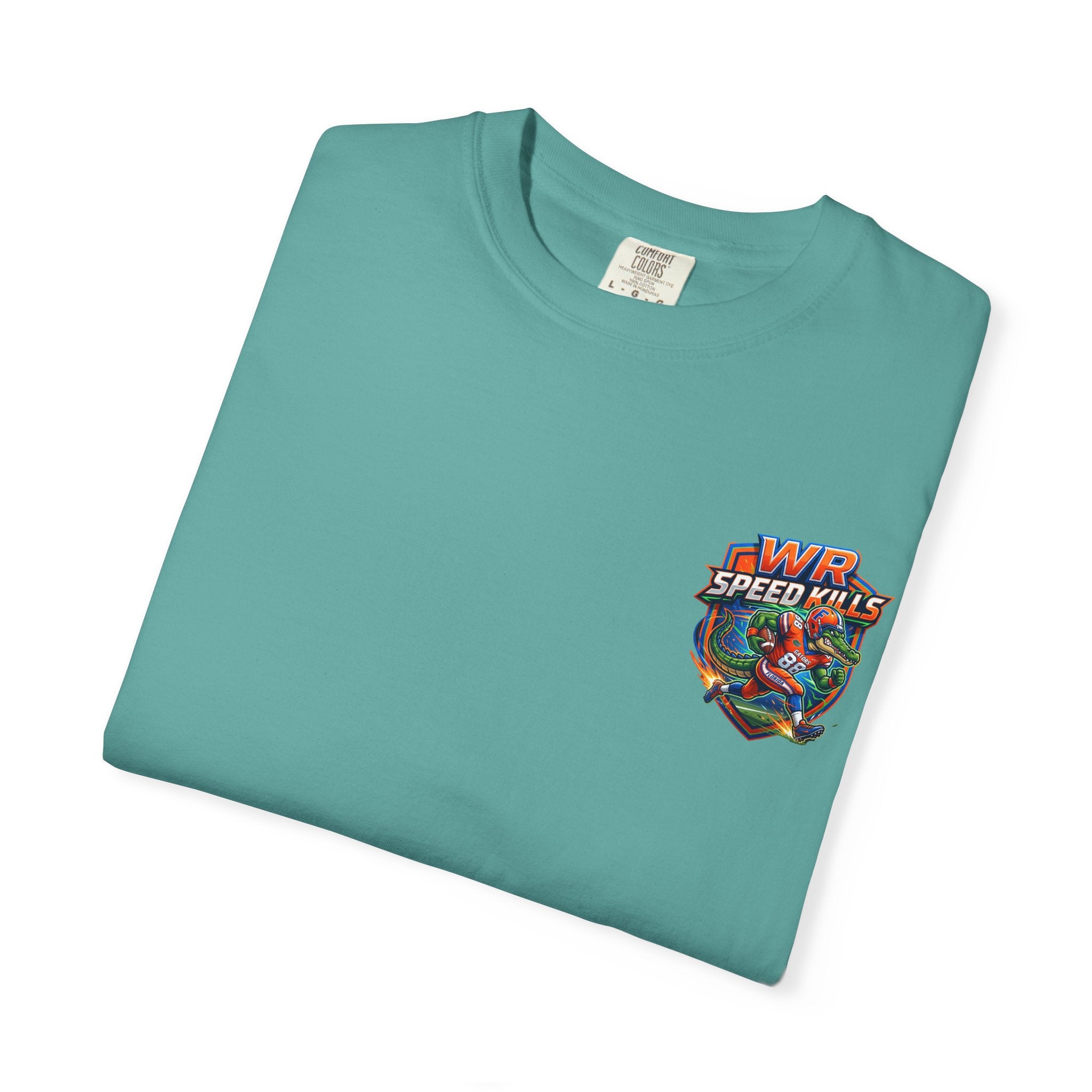 T-Shirt — 'WR Speed Kills' Racing Football Graphic Tee