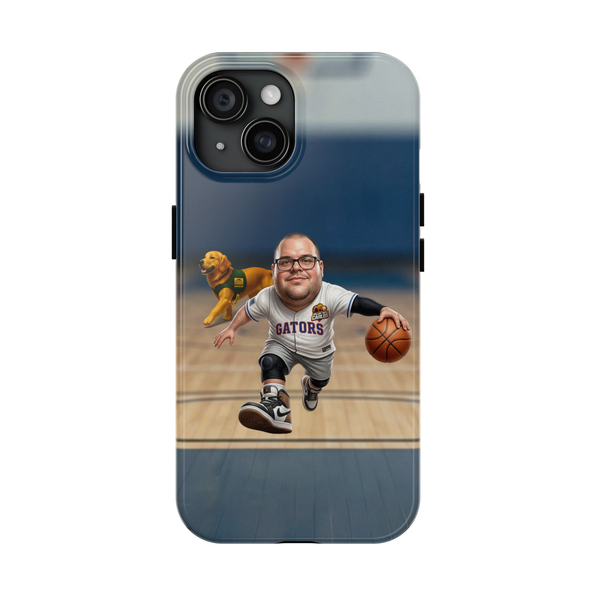 Caricature Basketball Player Phone Case | Custom Portrait Sports Design