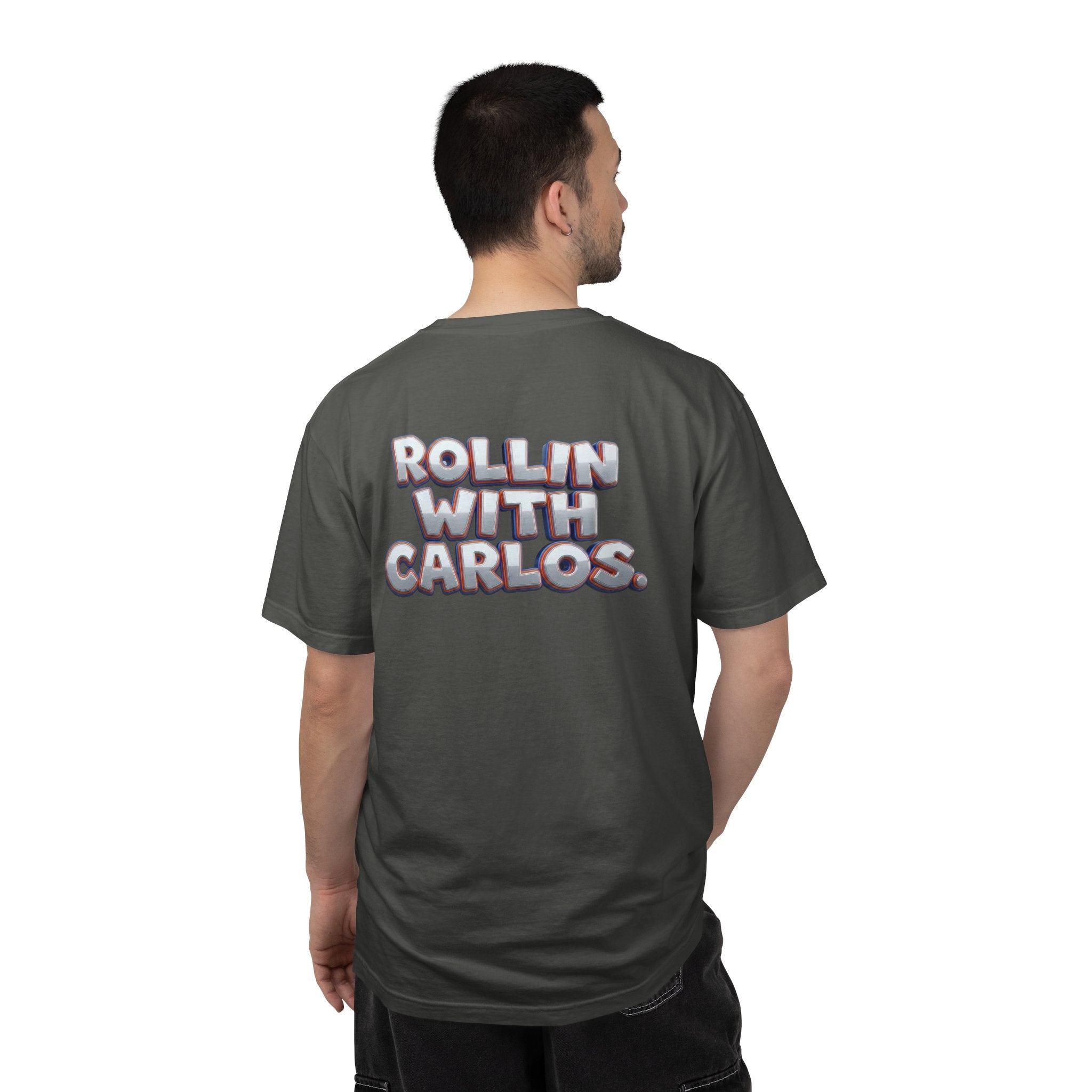 Phins Limited Edition  -Rollinwithcarlos — Retro Bubble Letter Back Print