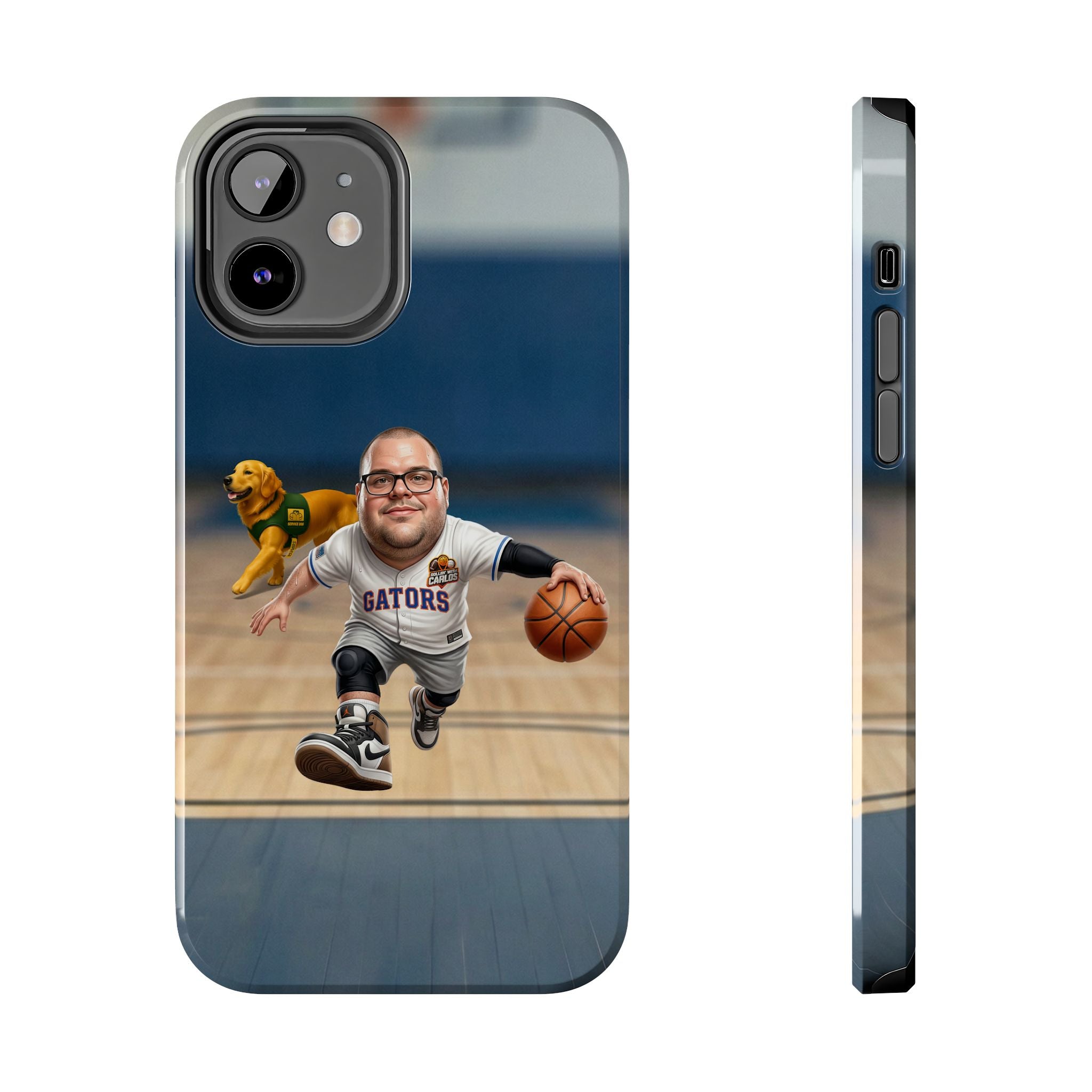 Caricature Basketball Player Phone Case | Custom Portrait Sports Design