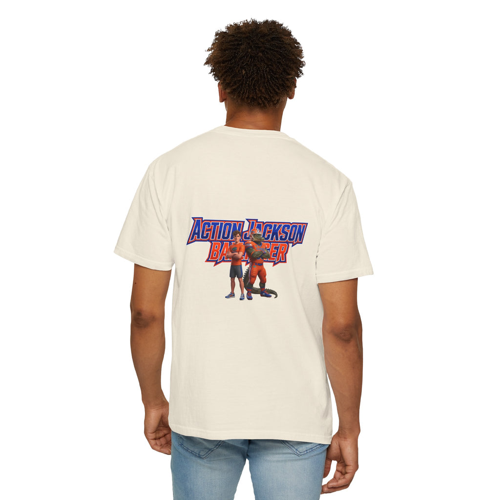 Action Jackson  T‑Shirt — Retro Team Graphic Tee