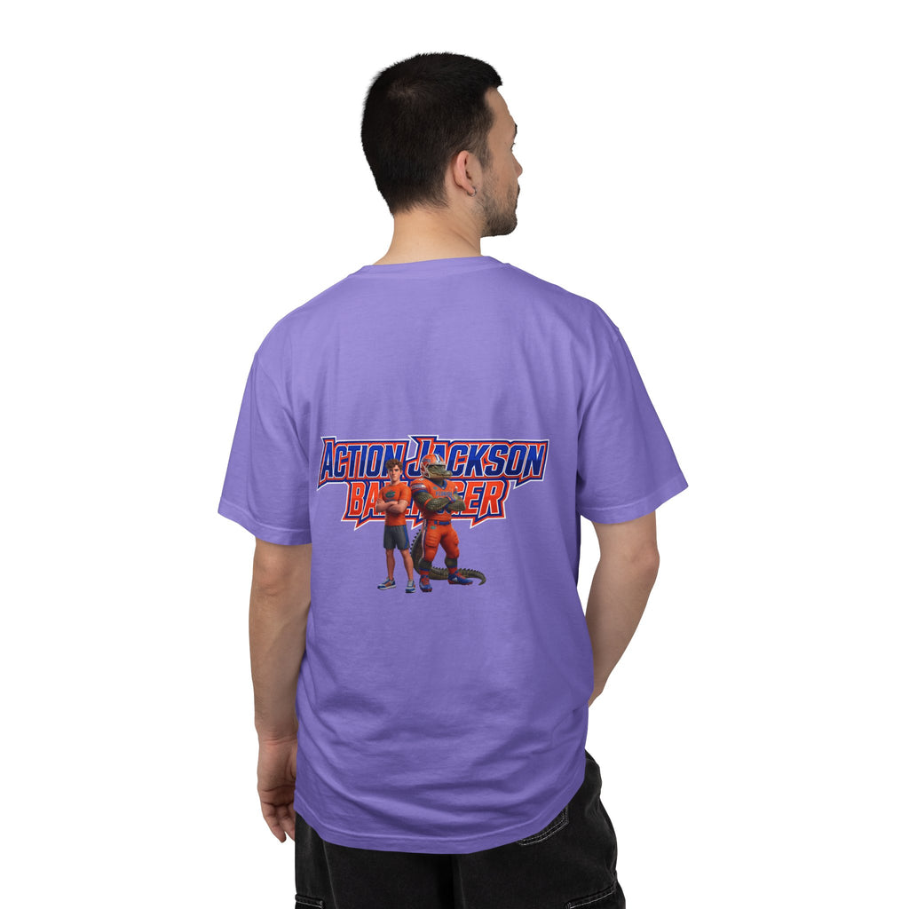 Action Jackson  T‑Shirt — Retro Team Graphic Tee