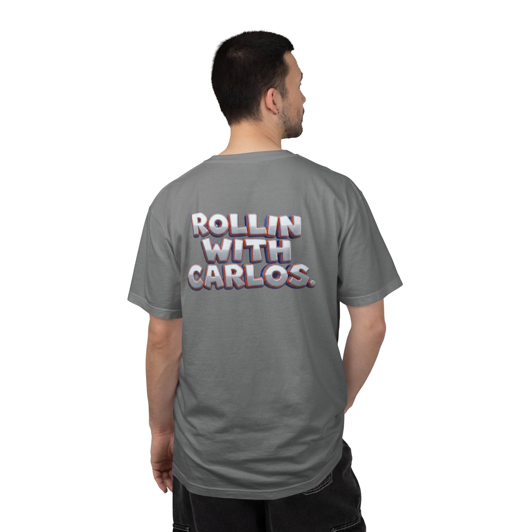 Phins Limited Edition  -Rollinwithcarlos — Retro Bubble Letter Back Print