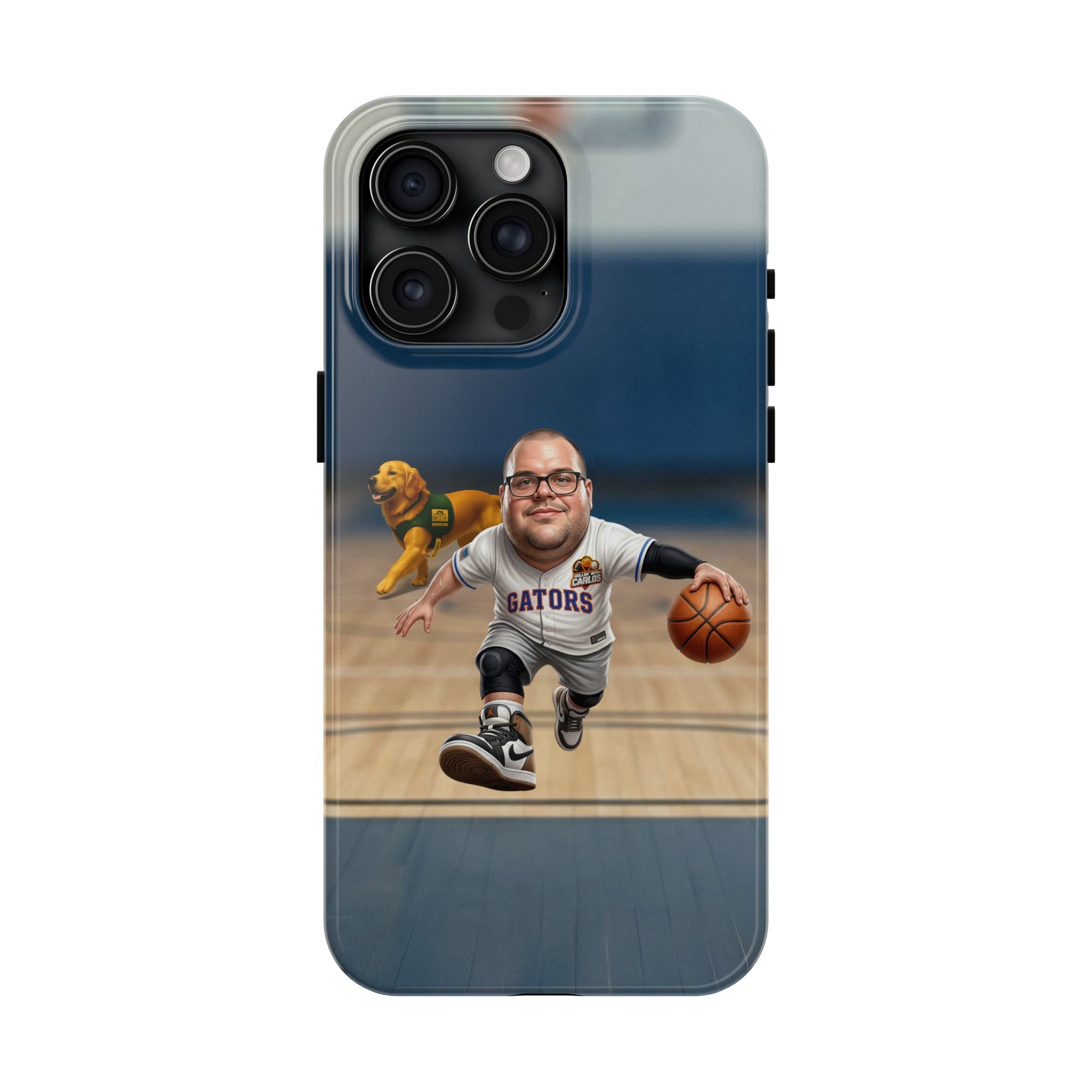 Caricature Basketball Player Phone Case | Custom Portrait Sports Design
