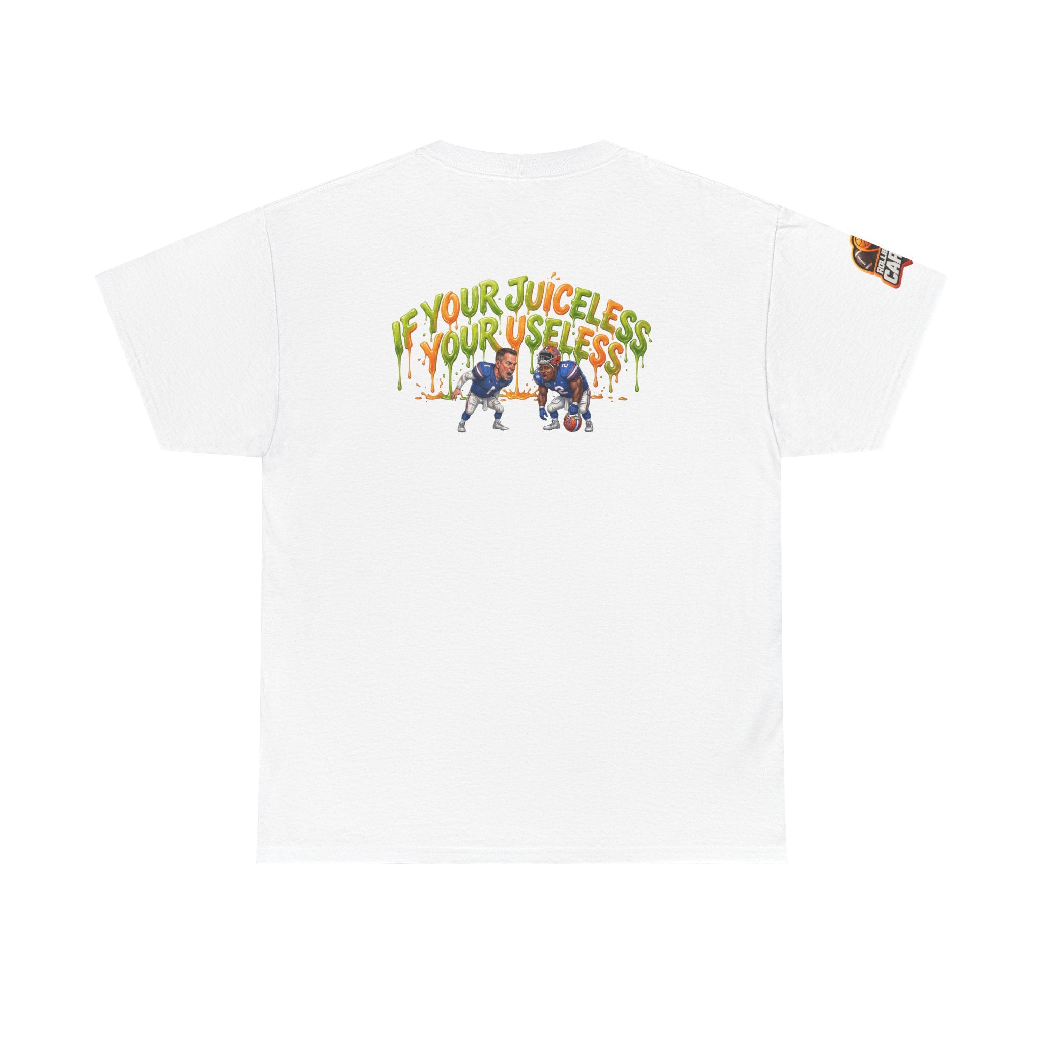 If Your Juiceless You're Useless Tee | Vintage Cartoon Juice Crew Shirt
