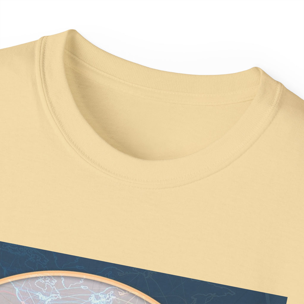 Unisex Gator Standard Shirt White and Yellow Letters on back