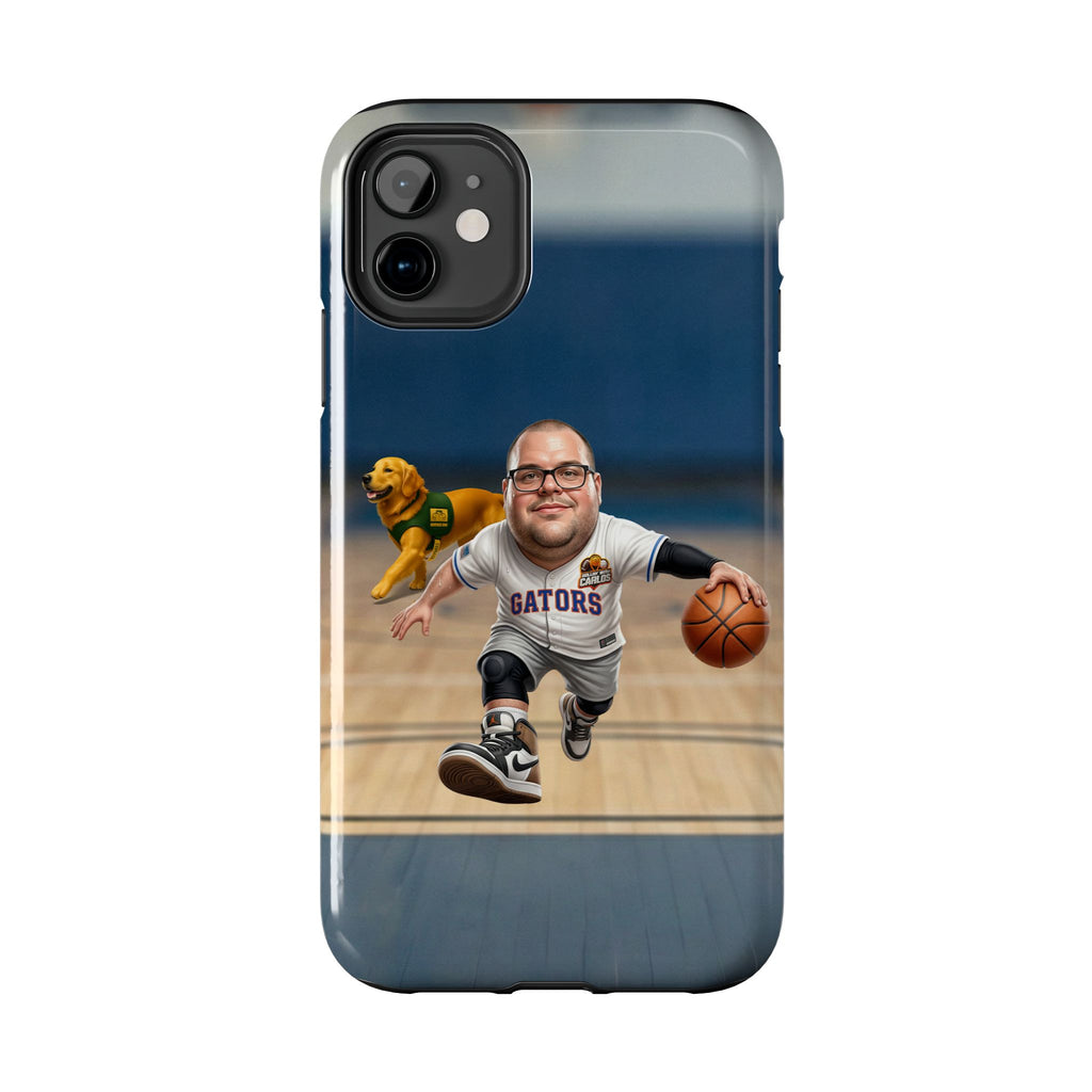 Caricature Basketball Player Phone Case | Custom Portrait Sports Design