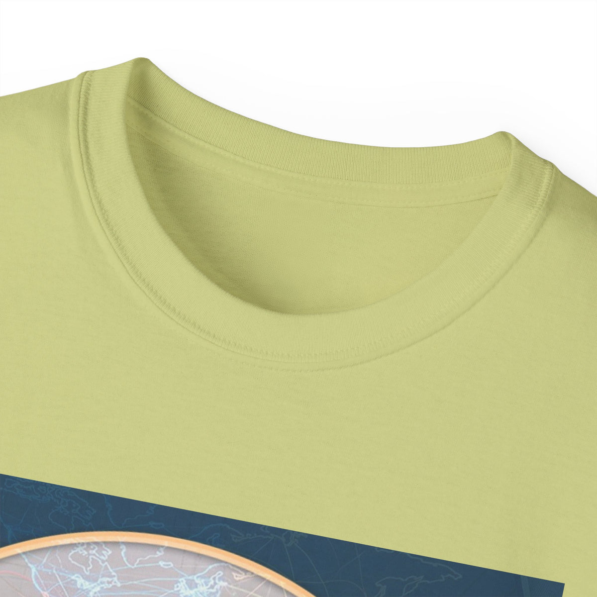 Unisex Gator Standard Shirt White and Yellow Letters on back