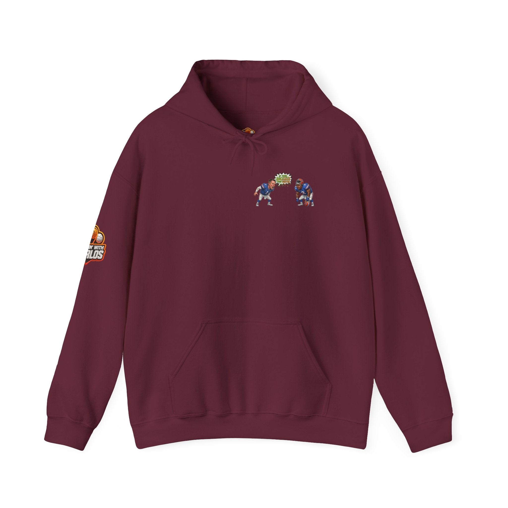 If Your Juiceless Your Useless Hoodie | Cartoon Characters, Retro Graphic