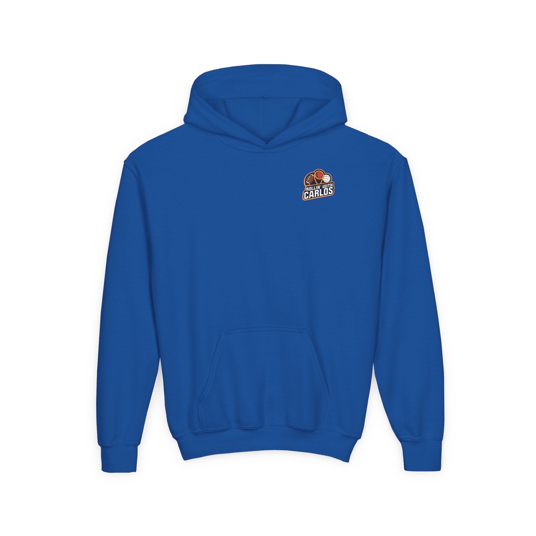 RollinwithCarlos Youth Heavy Blend Hooded Sweatshirt