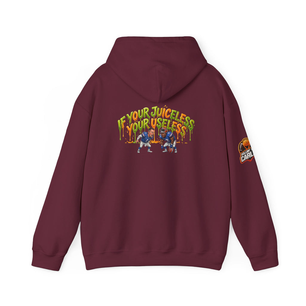 If Your Juiceless Your Useless Hoodie | Cartoon Characters, Retro Graphic