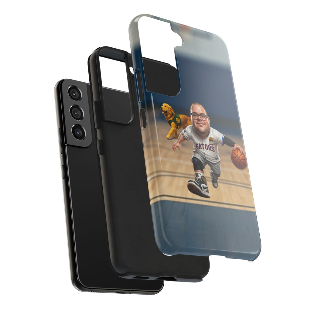 Caricature Basketball Player Phone Case | Custom Portrait Sports Design