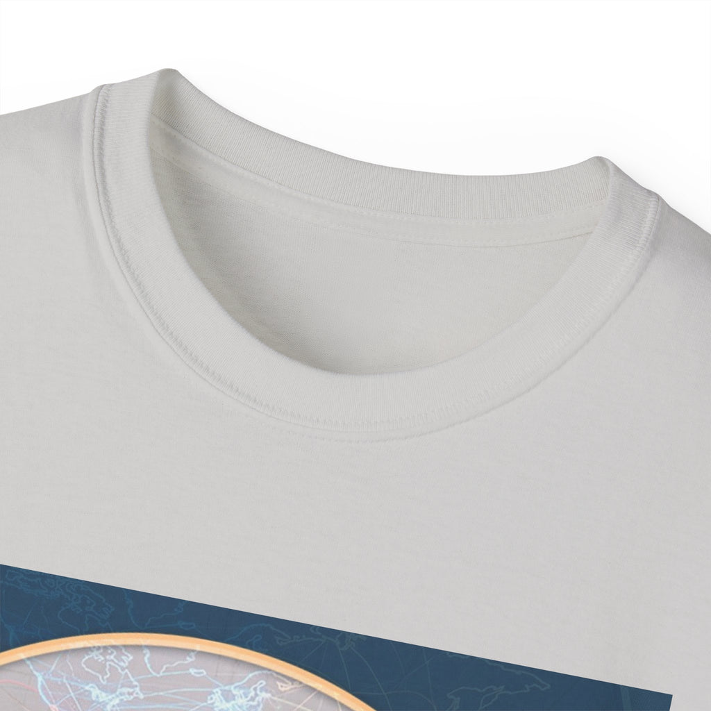 Unisex Gator Standard Shirt White and Yellow Letters on back