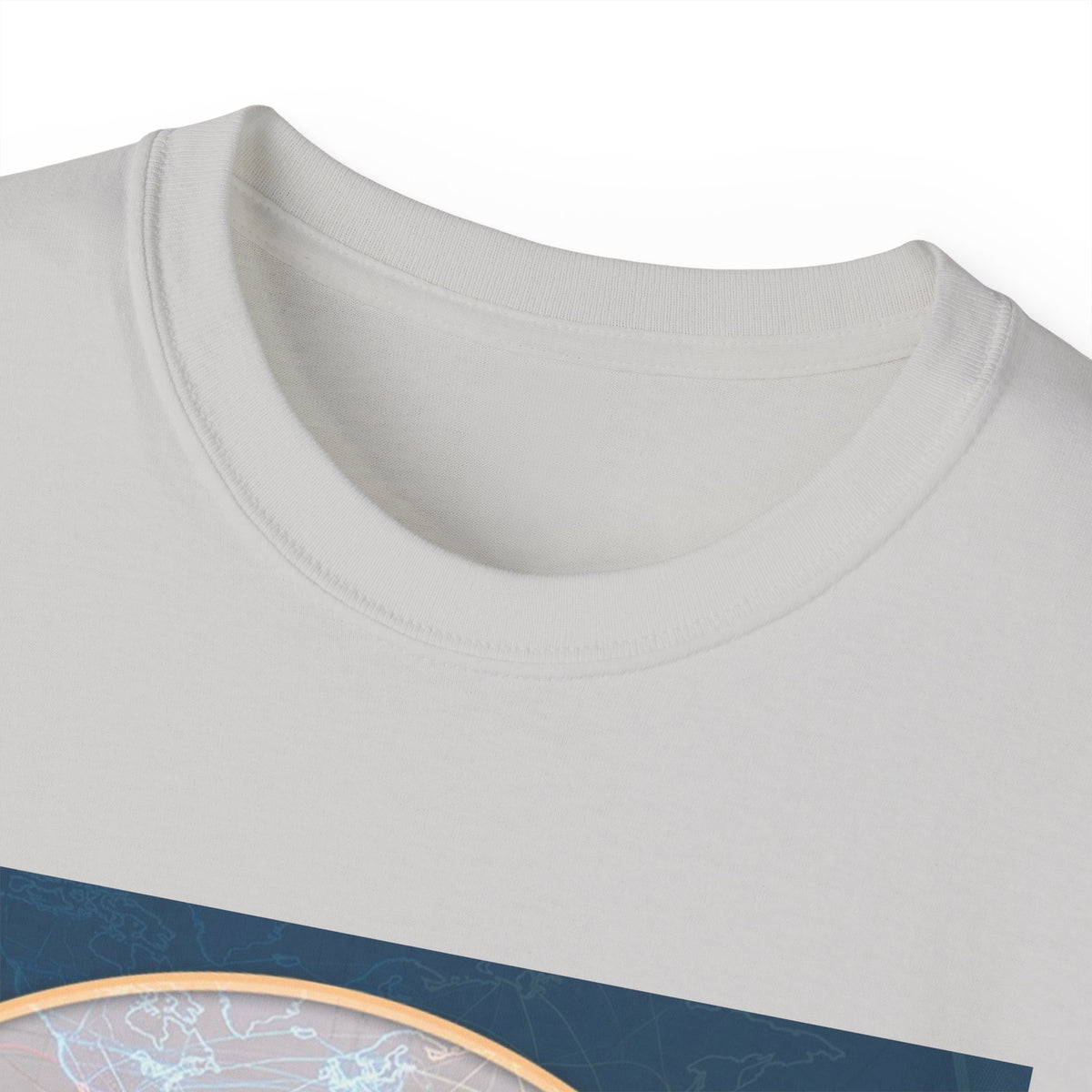 Unisex Gator Standard Shirt White and Yellow Letters on back