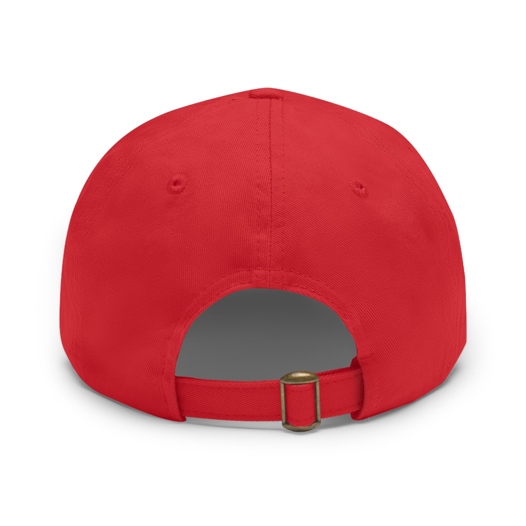 Swampcasts Leather Patch Dad Hat – Retro Sports Podcast Logo Cap