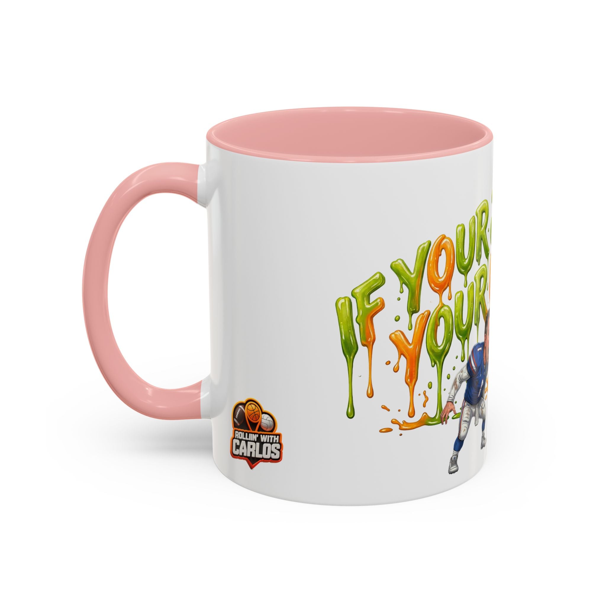 Your Juiceless, Your Useless Football Players Mug | Accent Coffee Mug