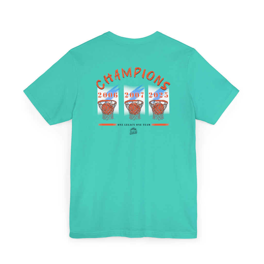 Champions Basketball Tee — Retro 2006 • 2007 • 2025 Hoop Design