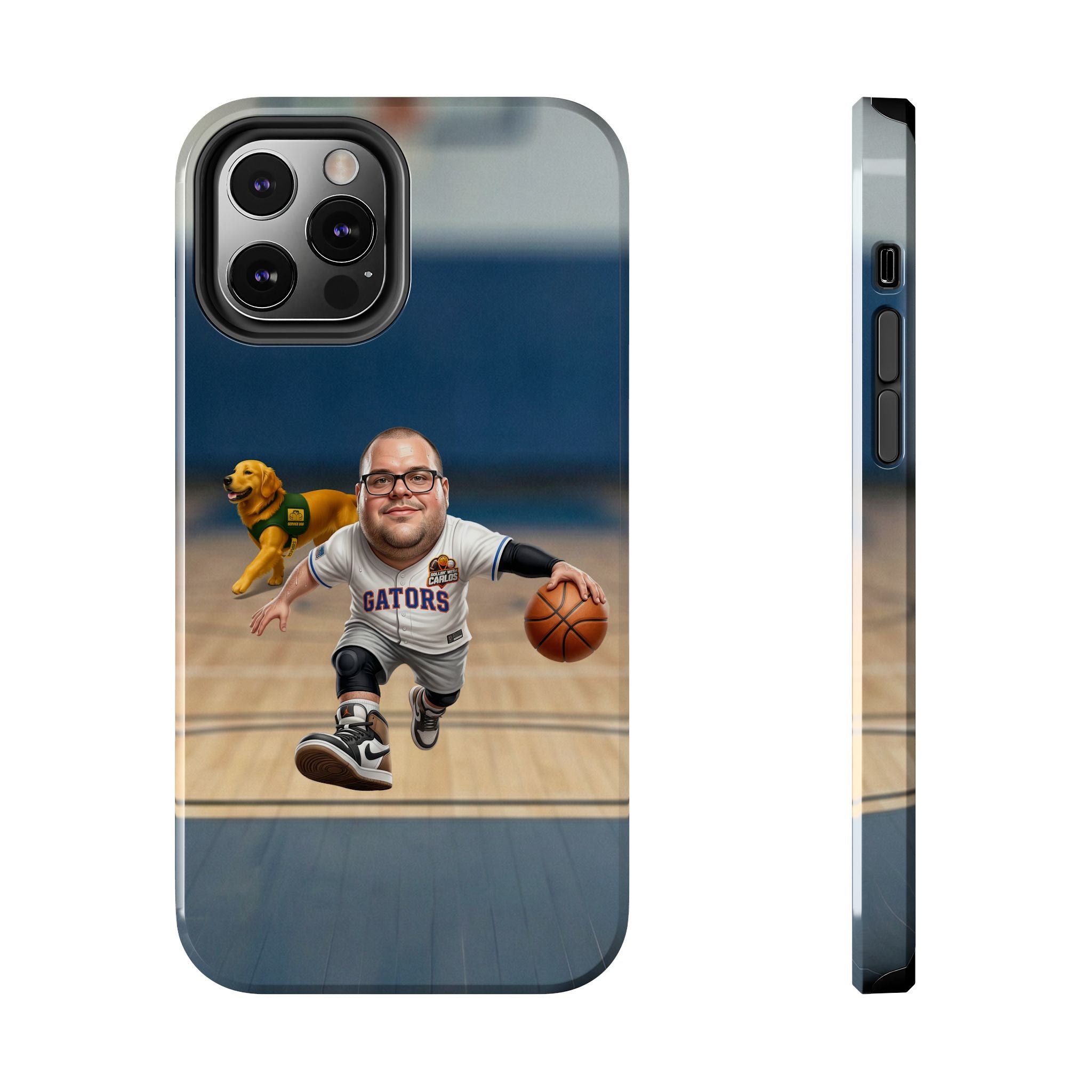 Caricature Basketball Player Phone Case | Custom Portrait Sports Design