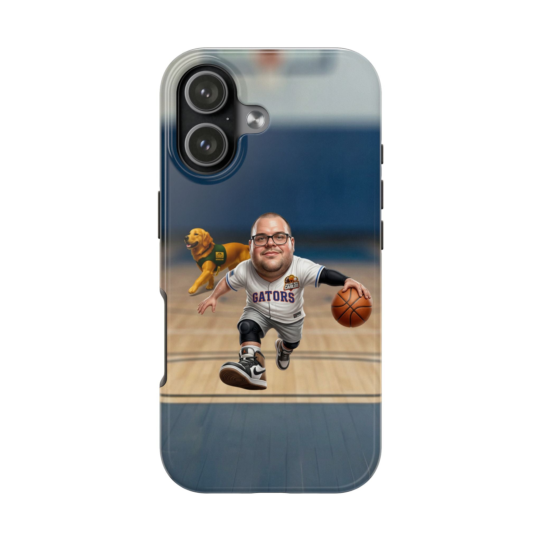 Caricature Basketball Player Phone Case | Custom Portrait Sports Design