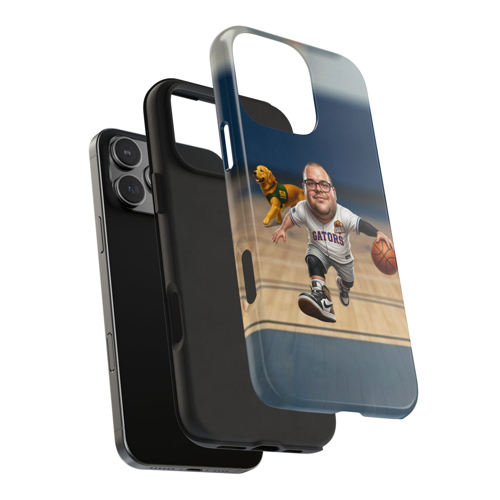 Caricature Basketball Player Phone Case | Custom Portrait Sports Design