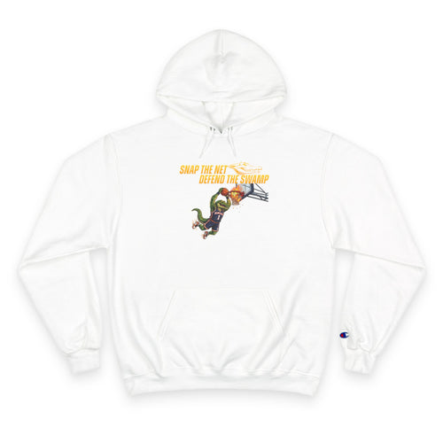 Basketball Hoodie — Snap the Net — 'Defend the Swamp' Basketball