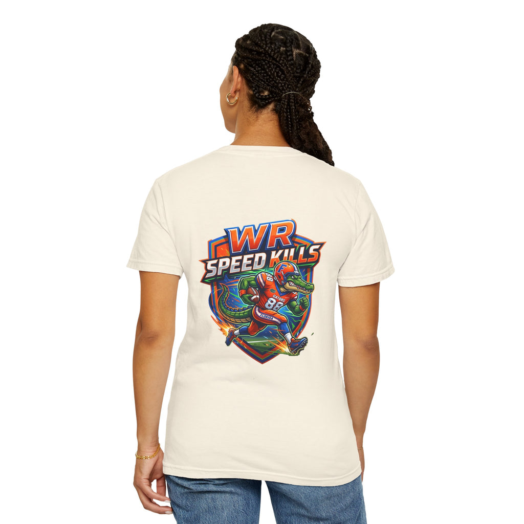 T-Shirt — 'WR Speed Kills' Racing Football Graphic Tee