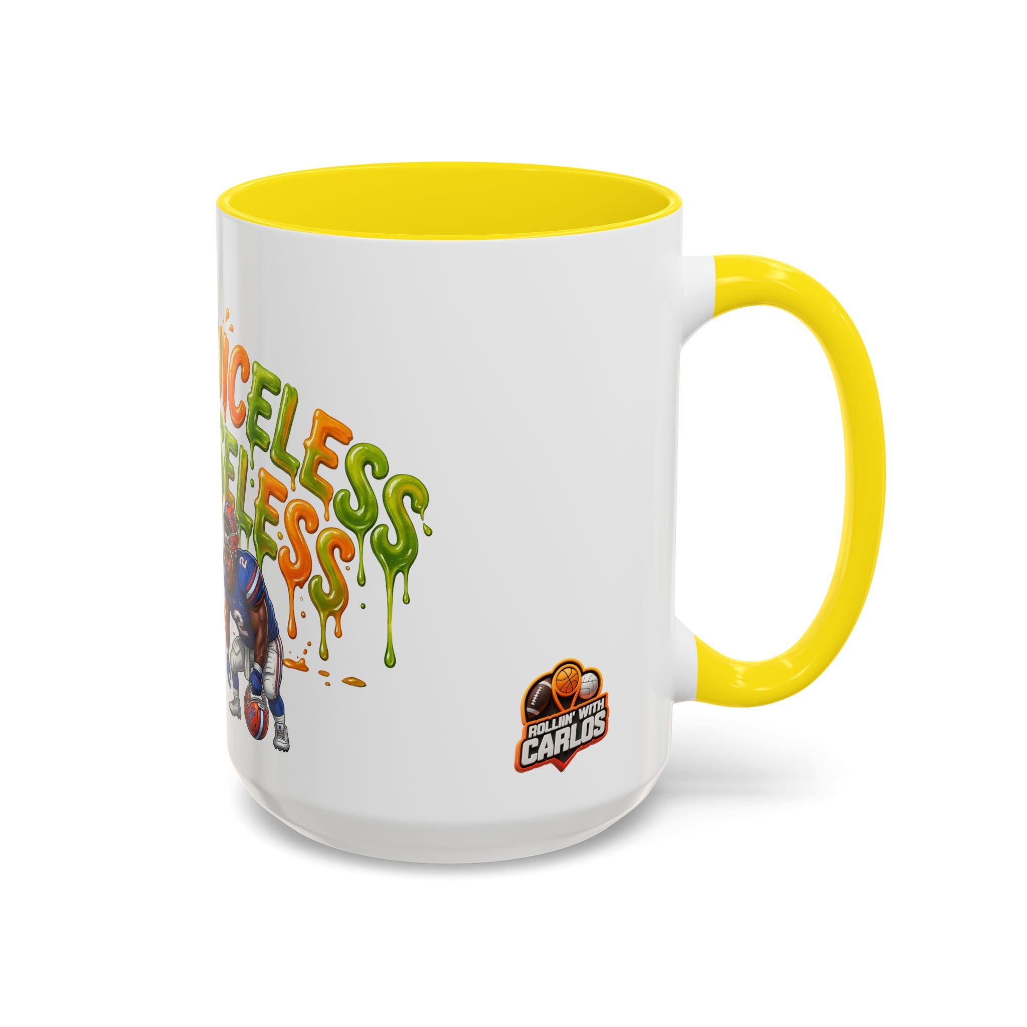 Your Juiceless, Your Useless Football Players Mug | Accent Coffee Mug