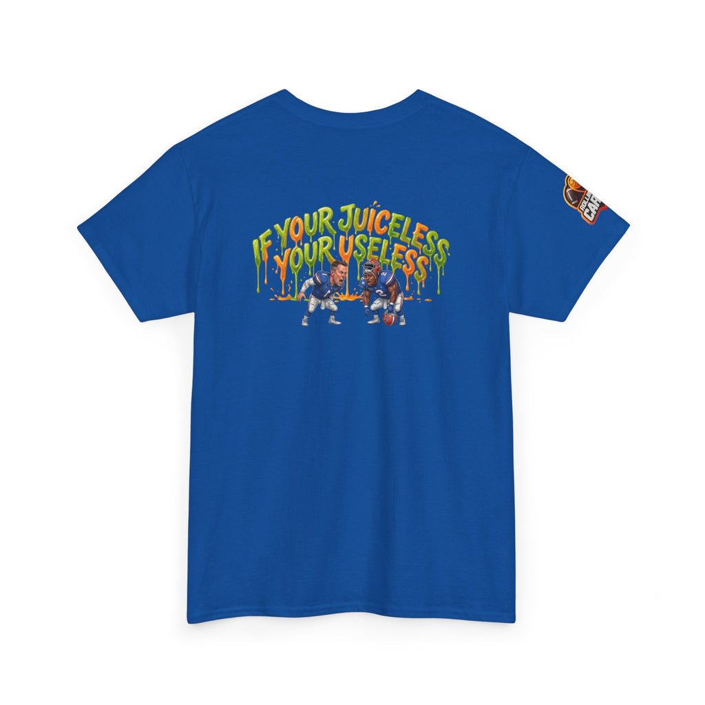 If Your Juiceless You're Useless Tee | Vintage Cartoon Juice Crew Shirt