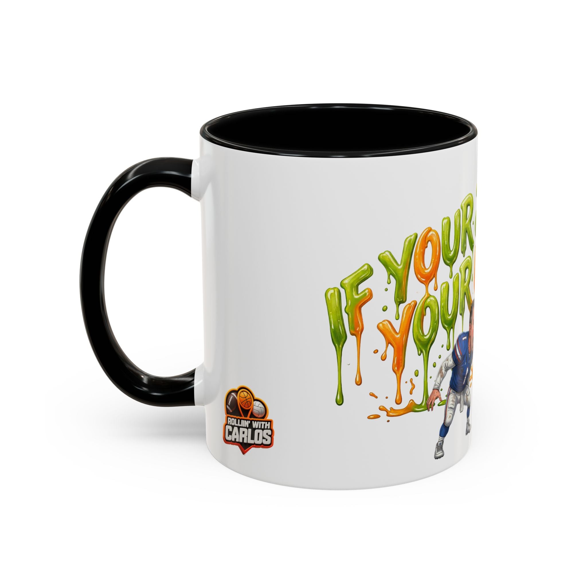 Your Juiceless, Your Useless Football Players Mug | Accent Coffee Mug