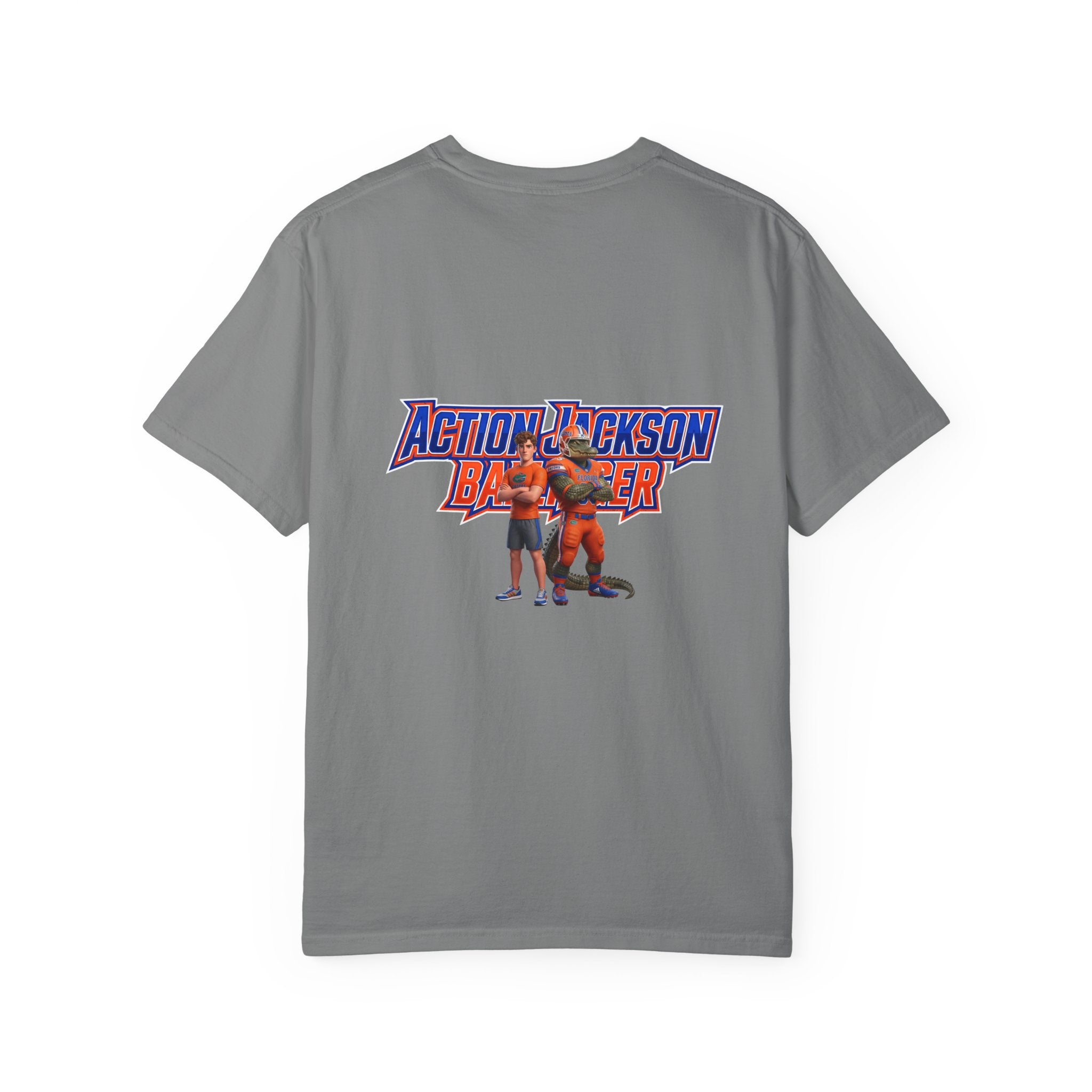Action Jackson  T‑Shirt — Retro Team Graphic Tee