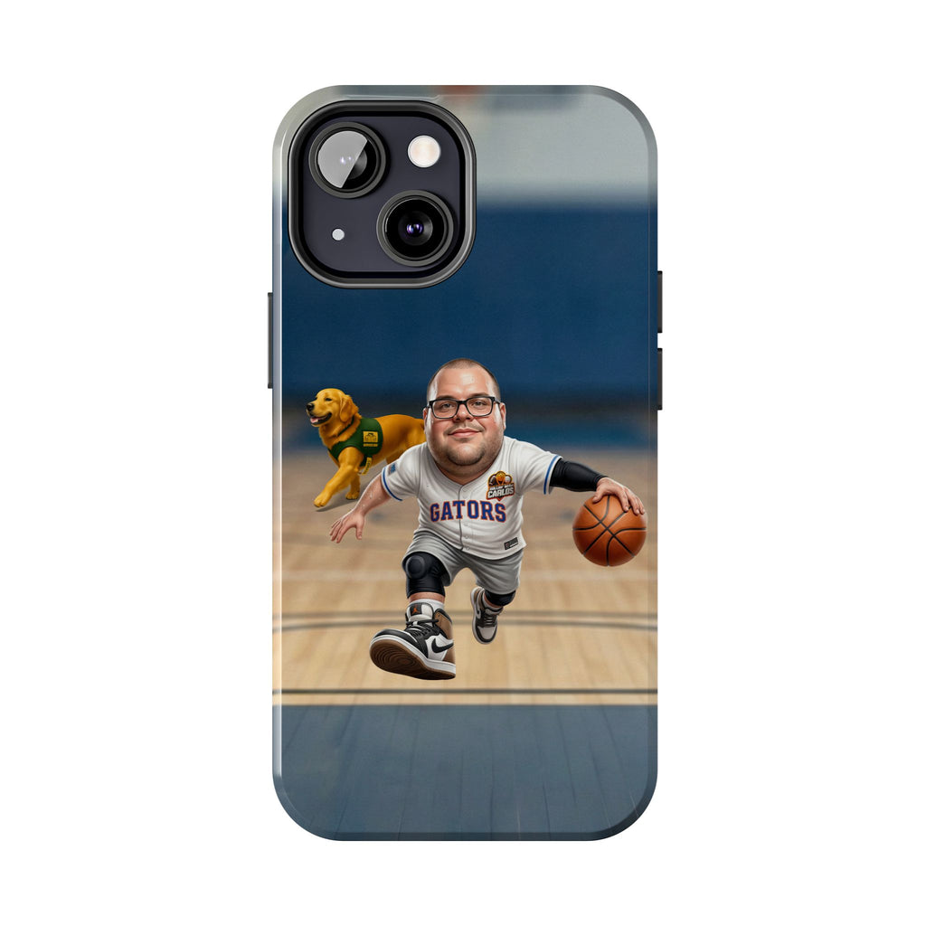 Caricature Basketball Player Phone Case | Custom Portrait Sports Design