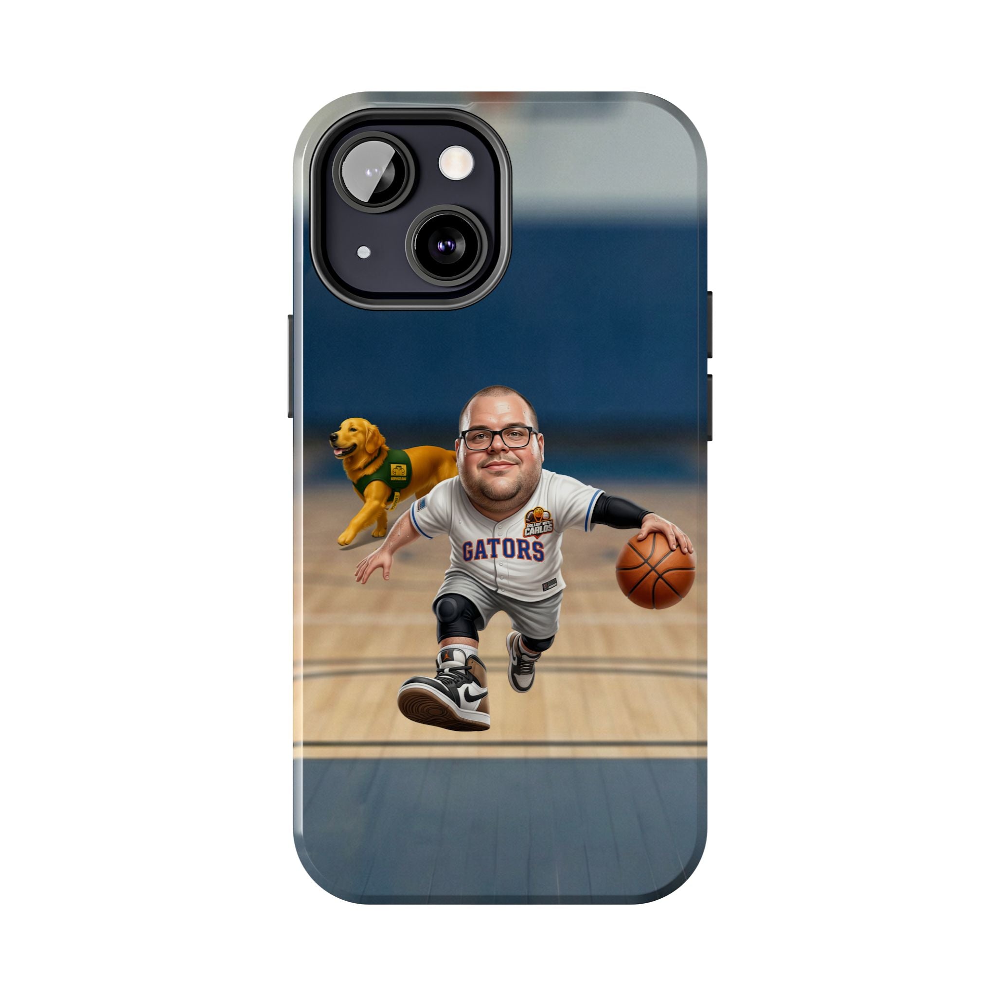 Caricature Basketball Player Phone Case | Custom Portrait Sports Design
