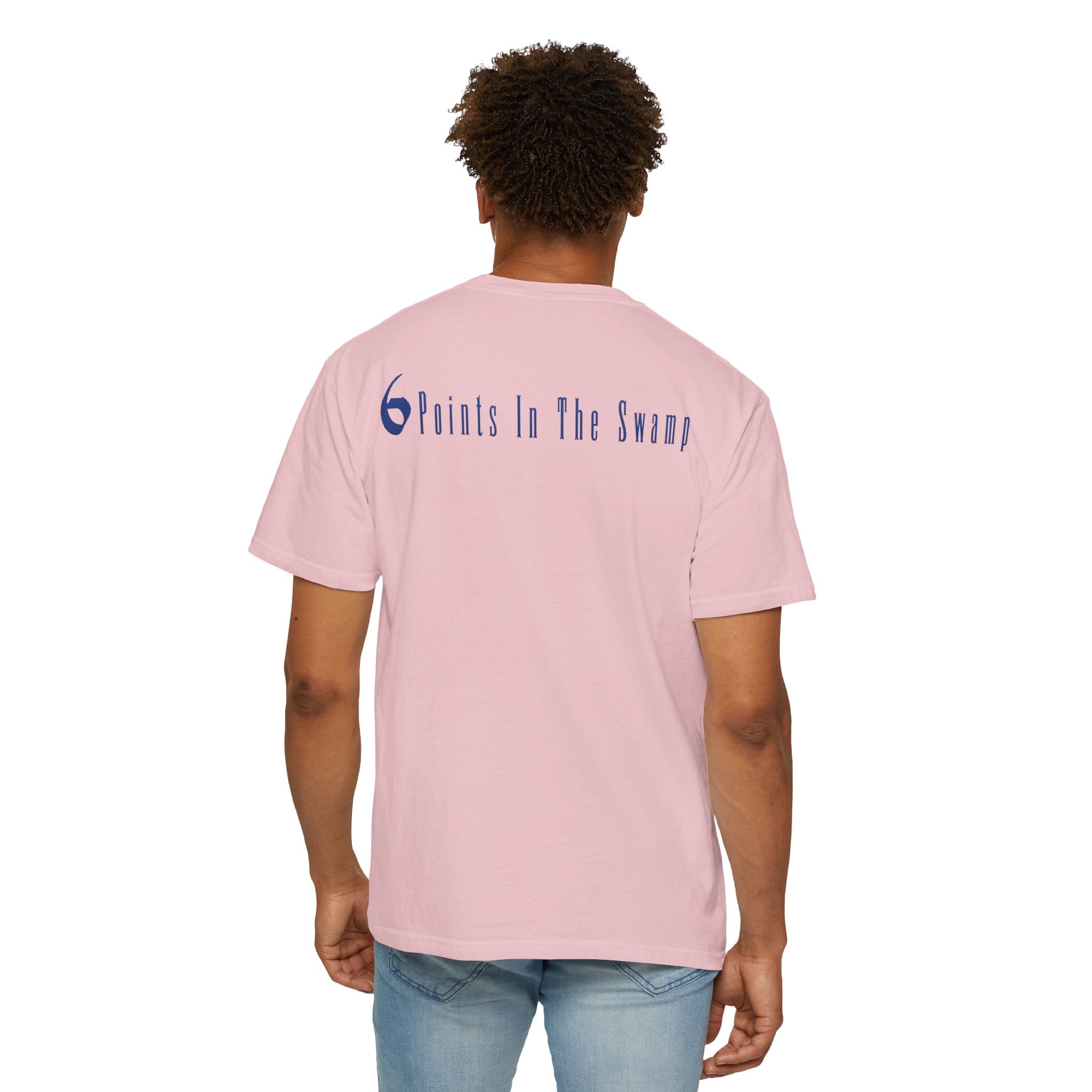 T-Shirt — "6 Points in the Swamp" Football Gator Graphic