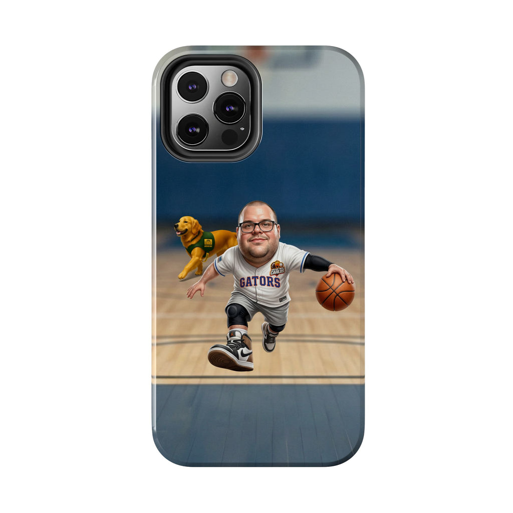 Caricature Basketball Player Phone Case | Custom Portrait Sports Design