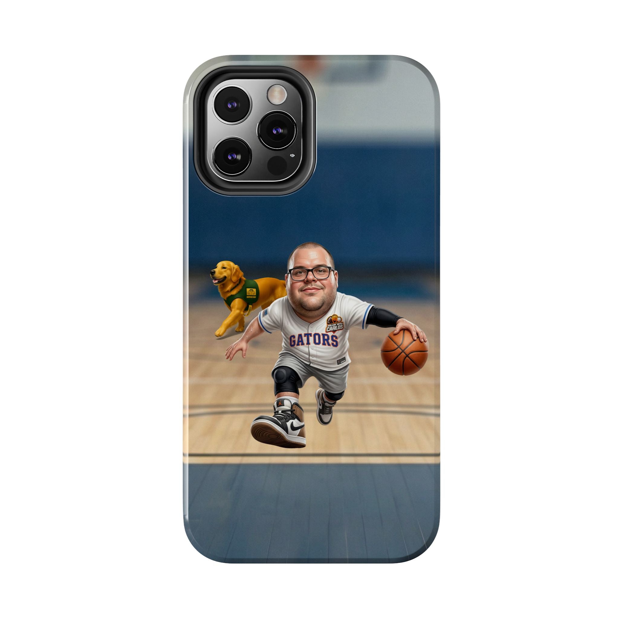 Caricature Basketball Player Phone Case | Custom Portrait Sports Design