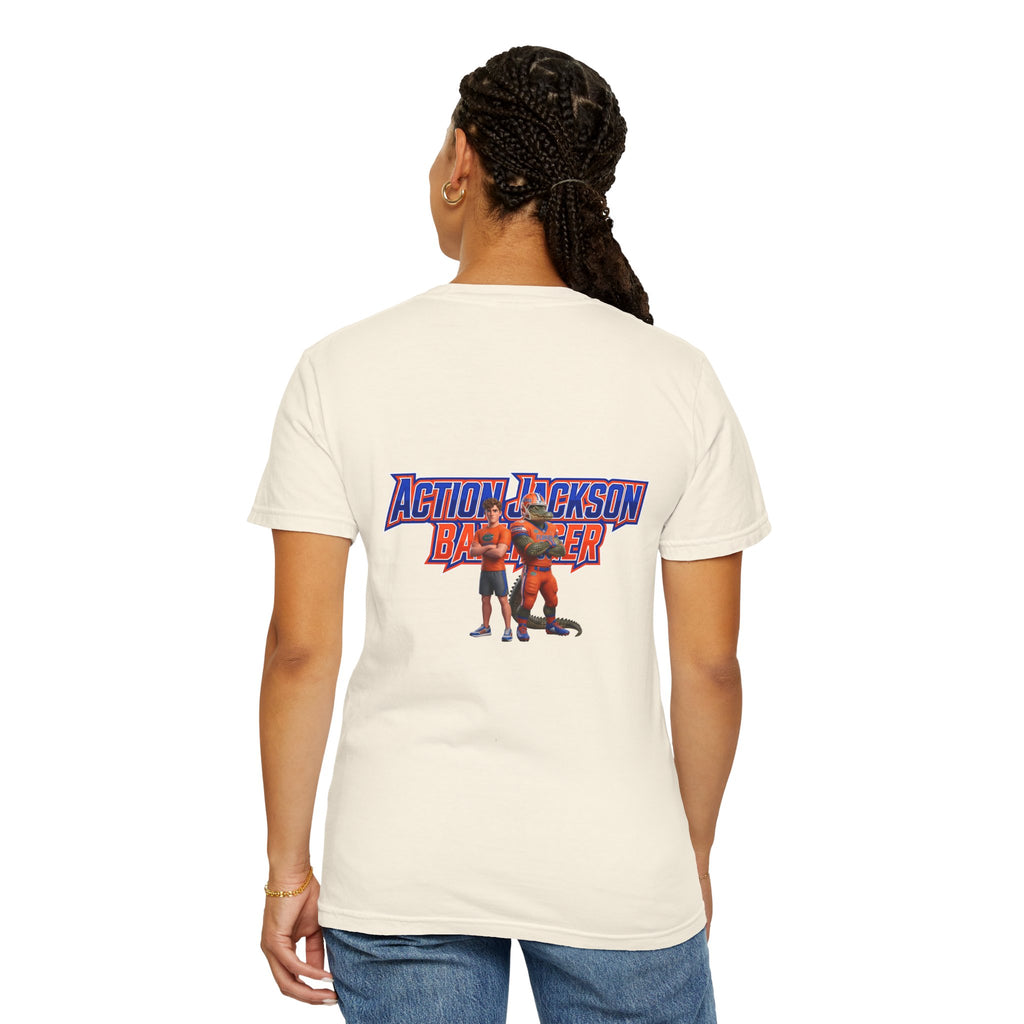 Action Jackson  T‑Shirt — Retro Team Graphic Tee