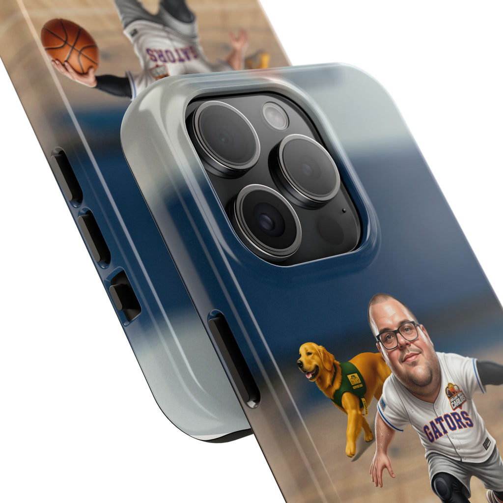 Caricature Basketball Player Phone Case | Custom Portrait Sports Design