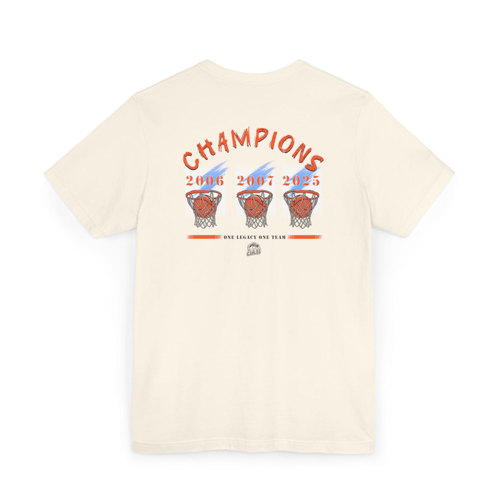 Champions Basketball Tee — Retro 2006 • 2007 • 2025 Hoop Design