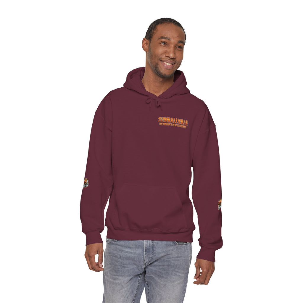 Sumrallville Retro Hoodie — 'Sumrallville Graphic Pullover