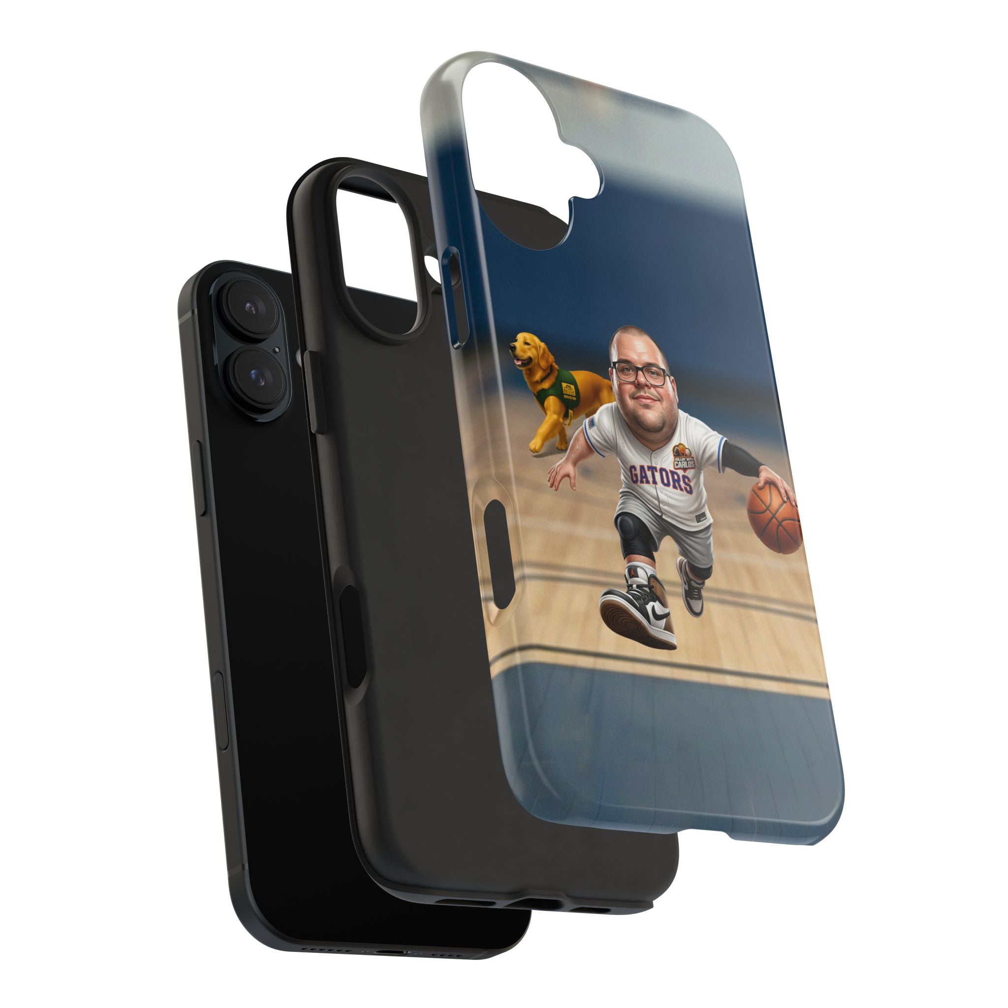 Caricature Basketball Player Phone Case | Custom Portrait Sports Design