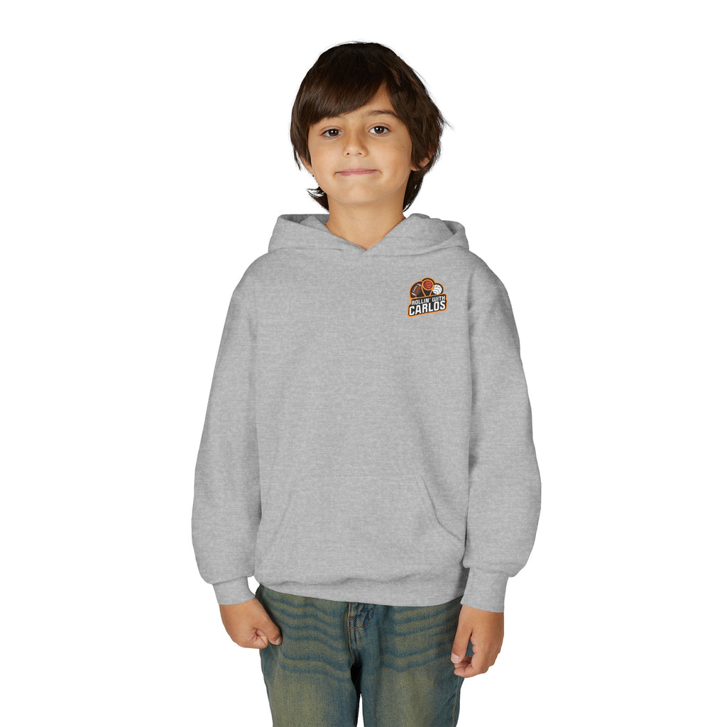 RollinwithCarlos Youth Heavy Blend Hooded Sweatshirt