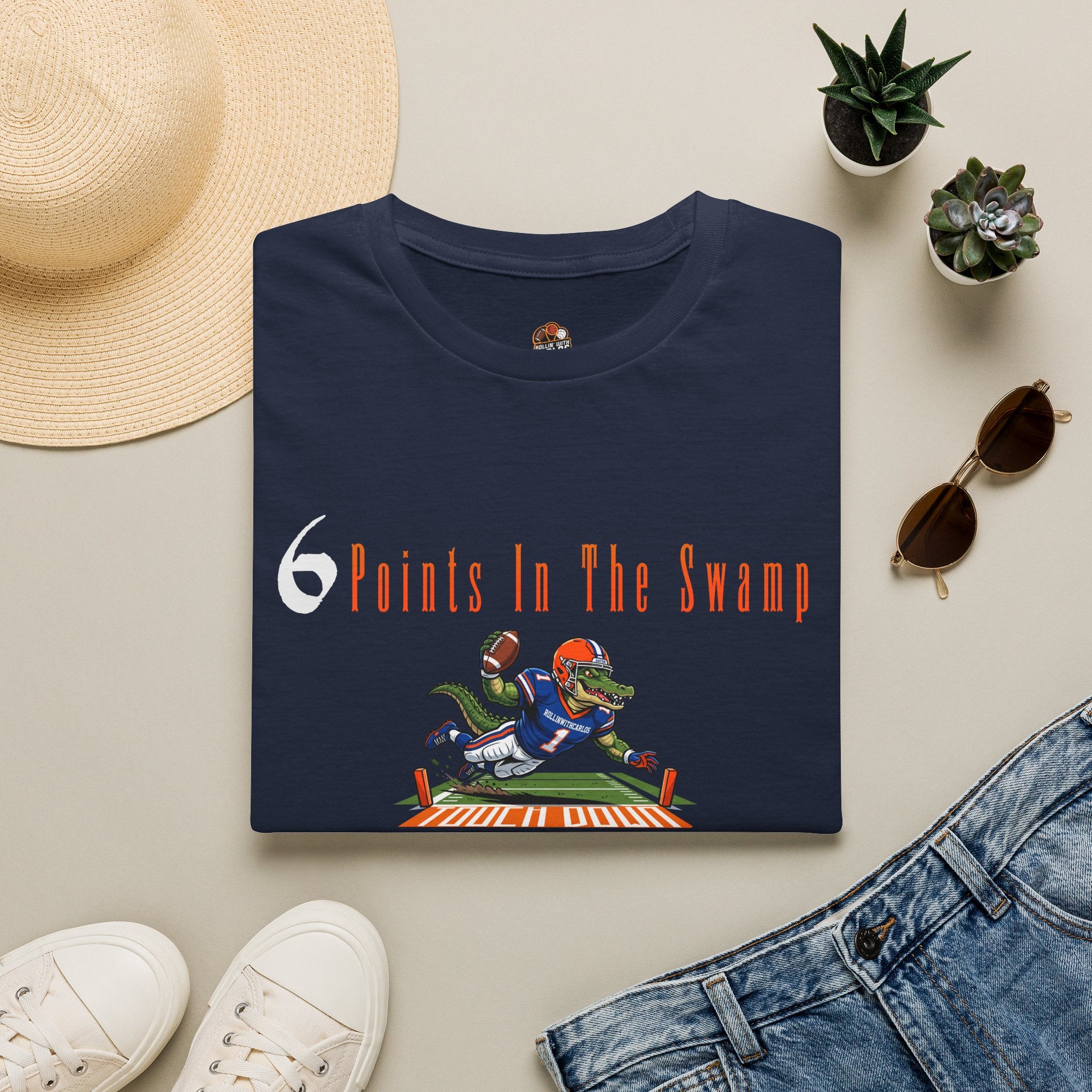 Points In The Swamp Football T-Shirt