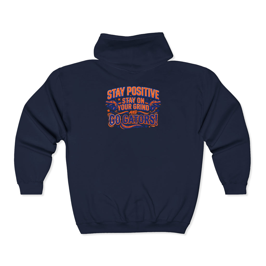 Go Gators Motivational Zip Hoodie