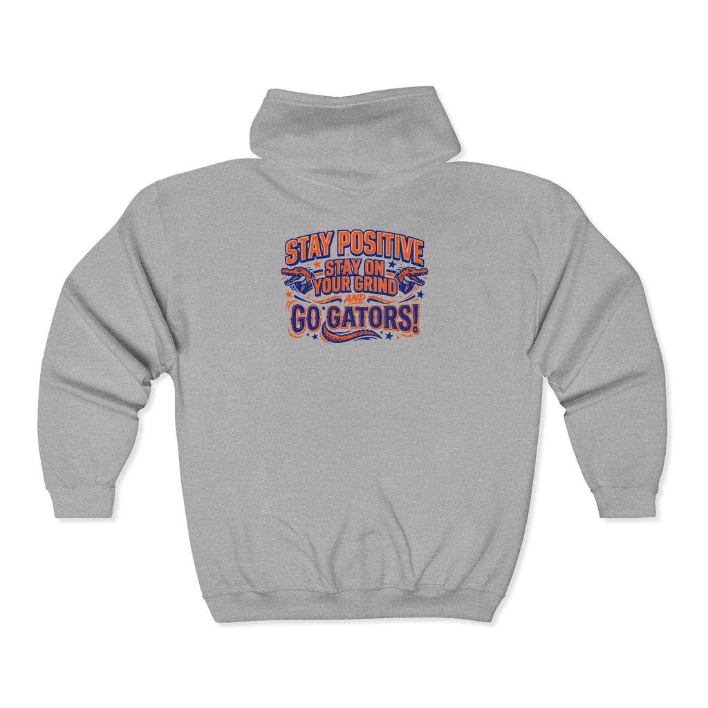 Go Gators Motivational Zip Hoodie