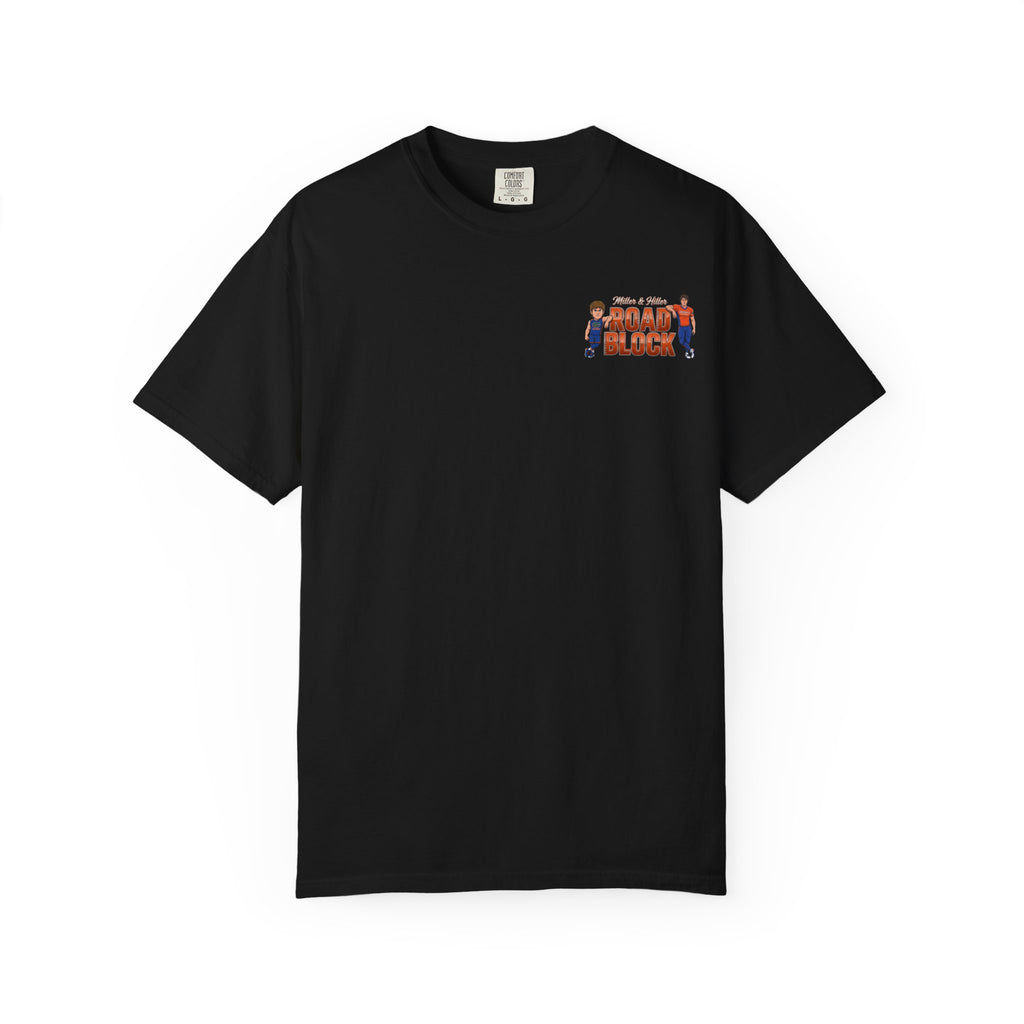 T-Shirt — "Road Block" Soccer Players Graphic Tee