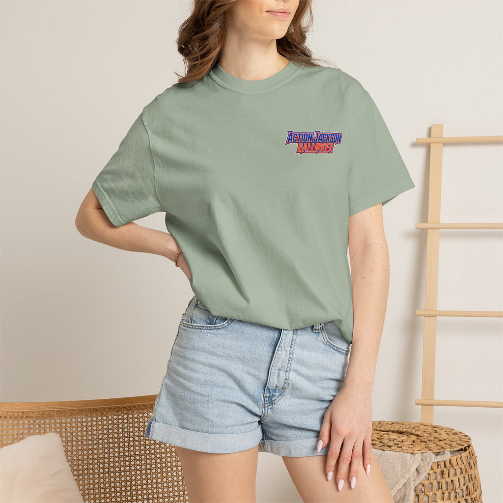 Action Jackson  T‑Shirt — Retro Team Graphic Tee
