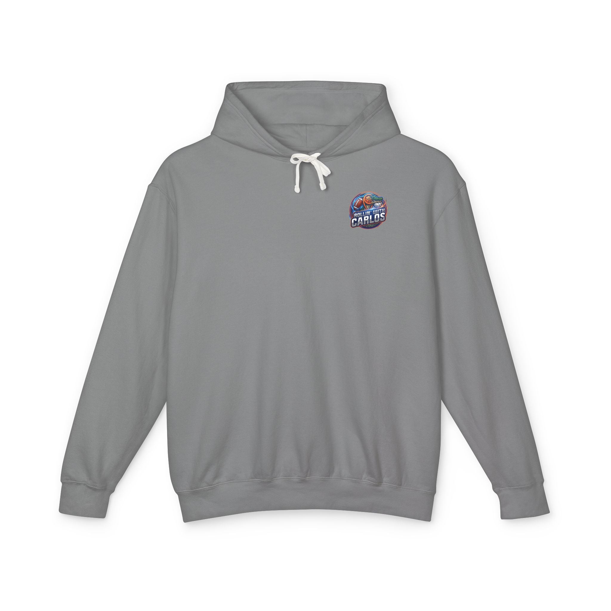 Hoodie • Rollin' with Carlos Vintage Racing Graphic Lightweight Hoodie