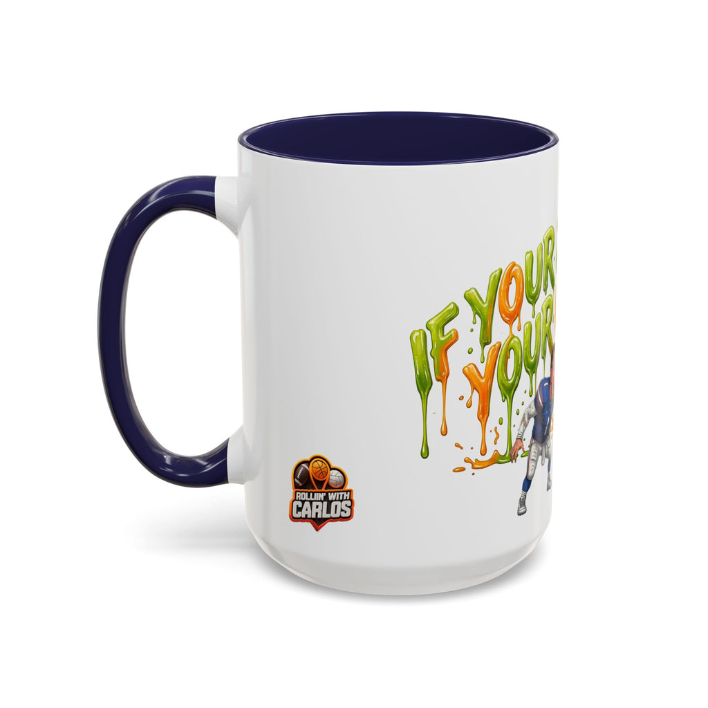Your Juiceless, Your Useless Football Players Mug | Accent Coffee Mug
